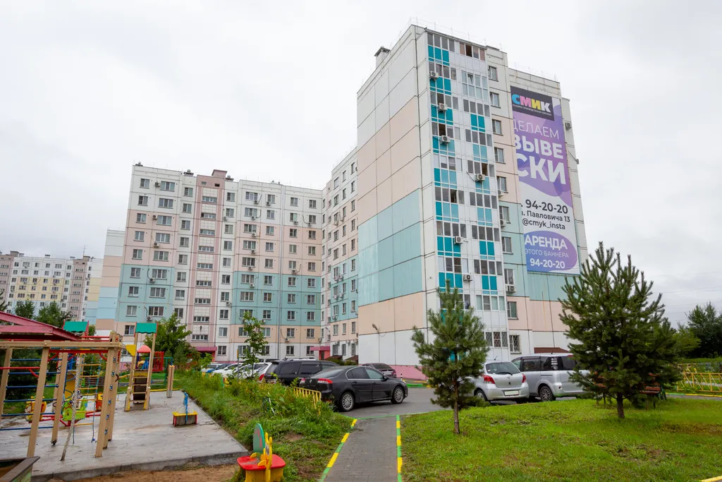 Современная просторная евротрешка в центре