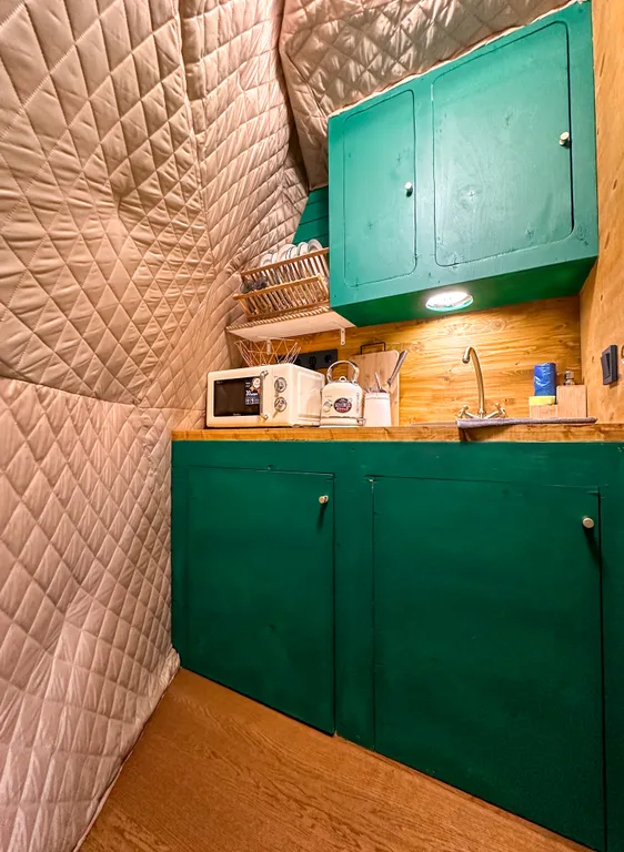 Глэмпинг 36m2 — чан, кухня, Wi-Fi