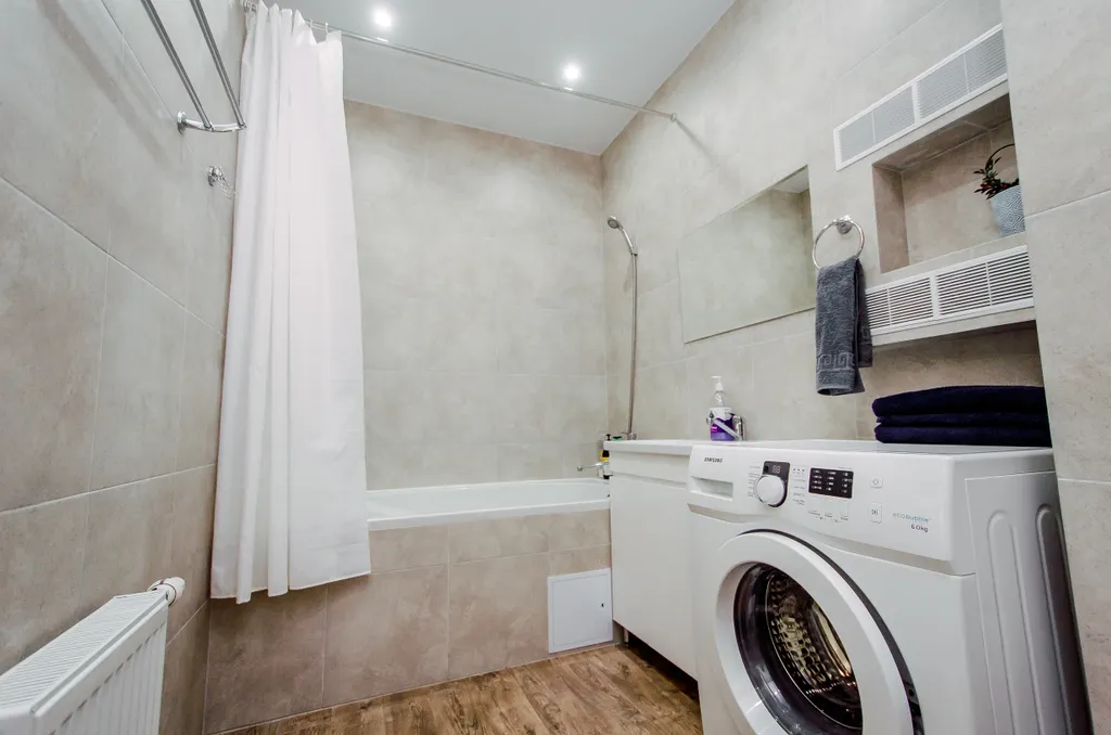 Светлая квартира с красивым видом на город рядом с центром