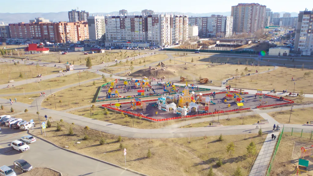 Квартира Квартира с красивым видом на парк — Красноярск