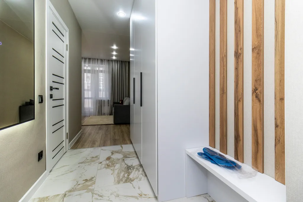 Квартира-студия с дизайнерским ремонтом в новом доме