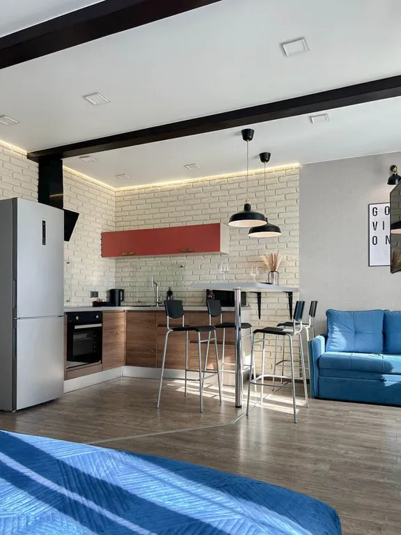 Студия в центре города Бабушкина, 99Б