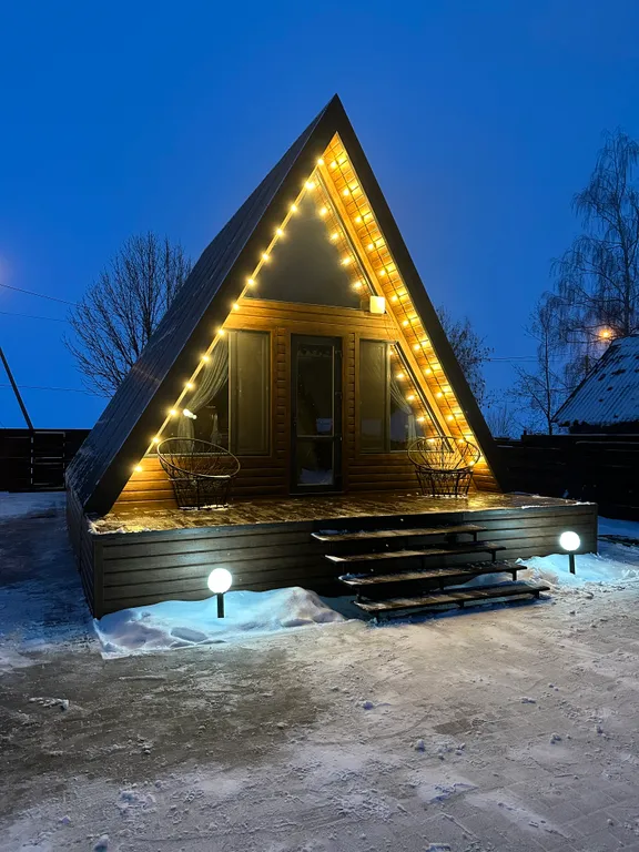 Уютный домик с баней и сибирским чаном