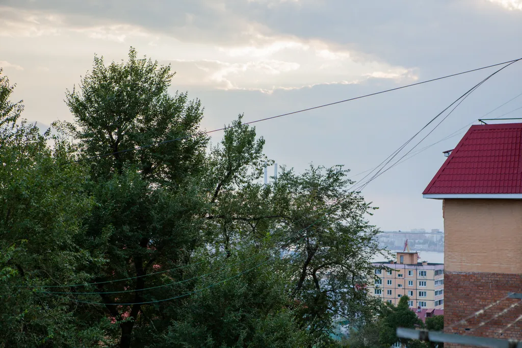 Квартира Уютная квартира в центе города с видом на город и Золотой мост — Владивосток