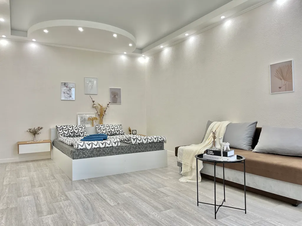 Стильные апартаменты sky рядом с аквапарком Ривьера