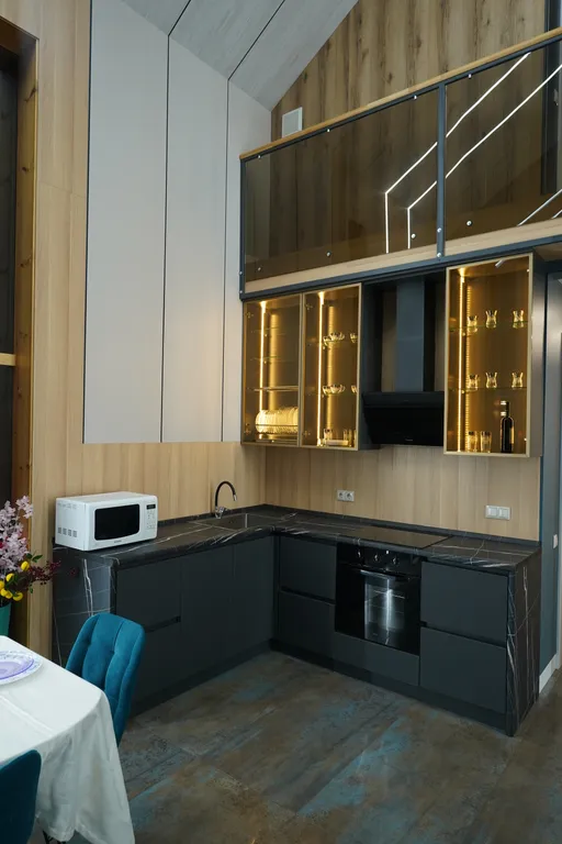 Современный дом у леса