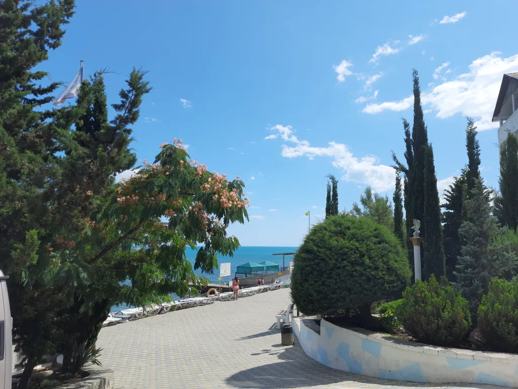 Апартаменты на берегу моря