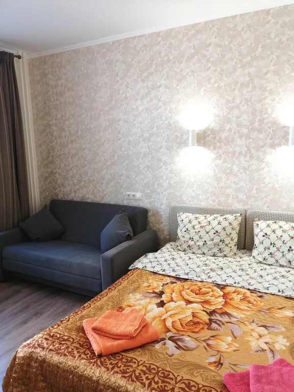 Уютная квартира-студия с новым дизайнерским ремонтом