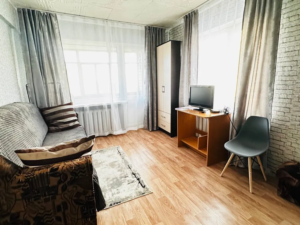 Комфортная квартира до 4 человек с балконом