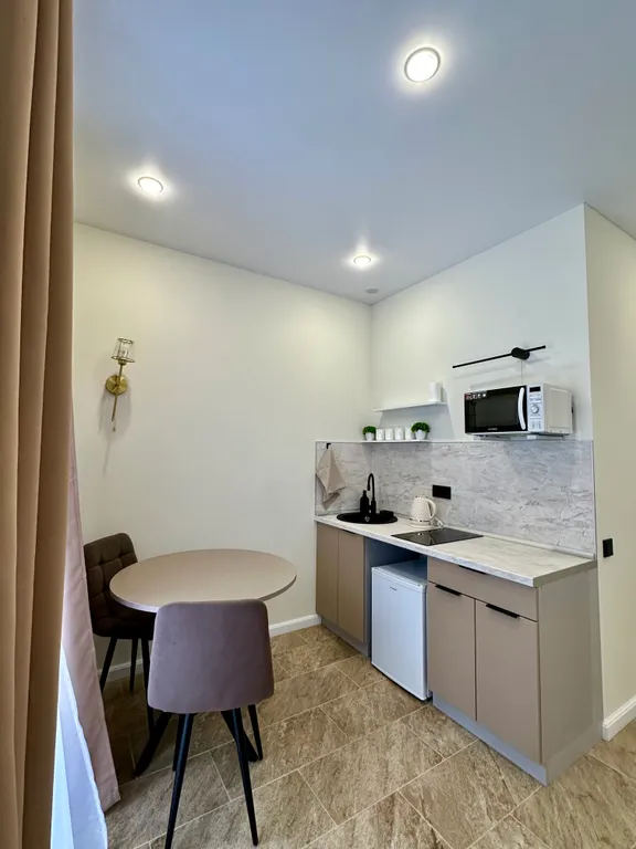 Квартира-студия с видом на горы