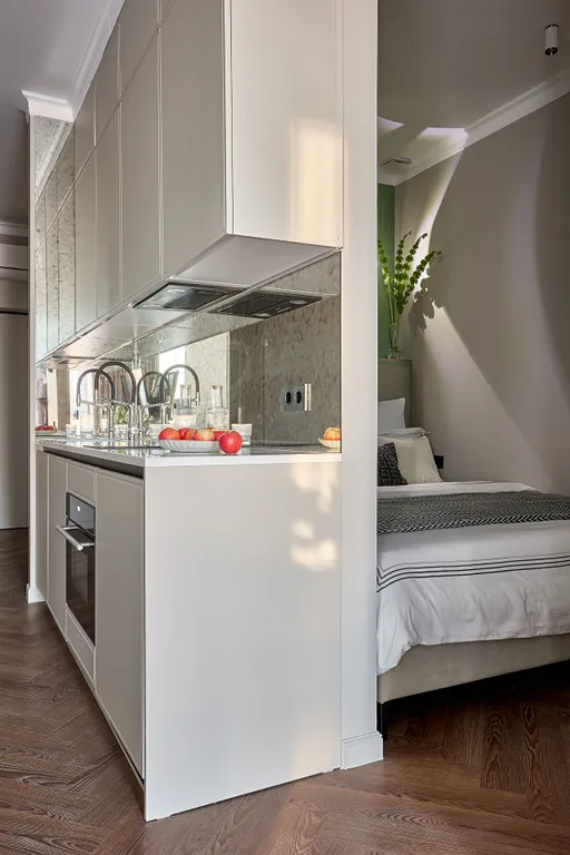 Квартира Квартира Дизайнерская студия jade на садовом кольце у метро павелецкая — Москва