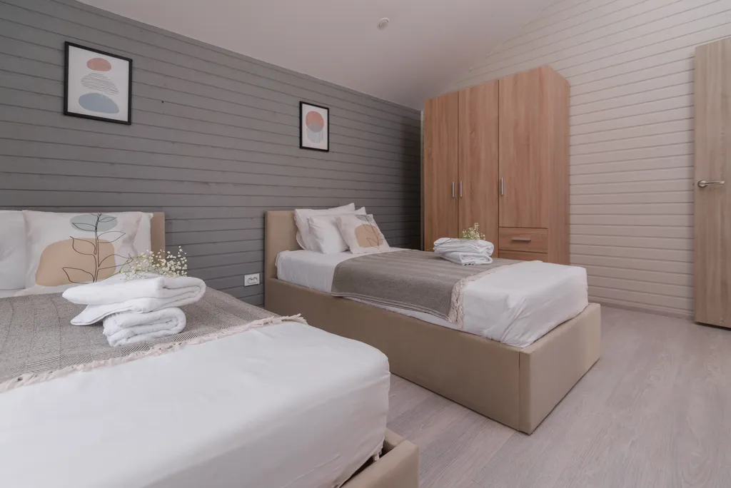 Уютный дом с 3 спальнями и кухней-гостиной