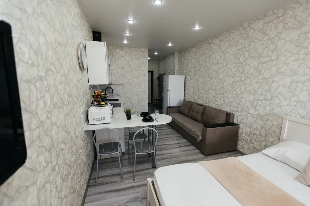 Уютная студия для семья с видом на реку Дон