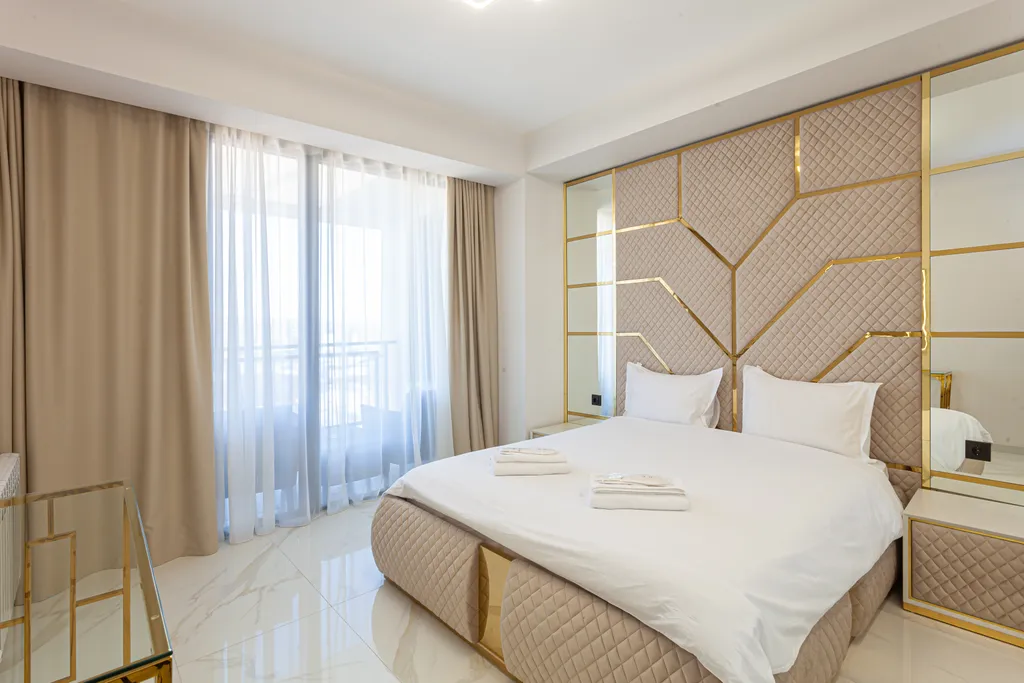 Квартира-студия с красивым видом на город в центре города