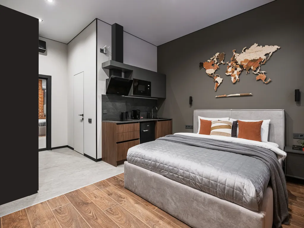 Квартира Квартира Стильный LOFT 3 у Кремля — Москва