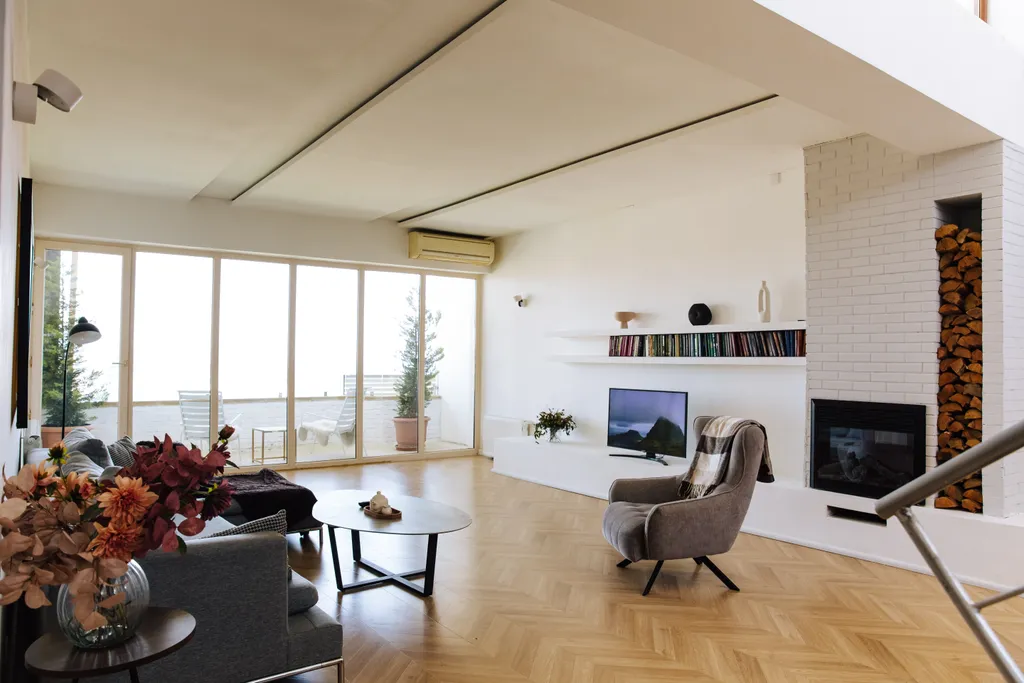 Пентхаус с видом на город