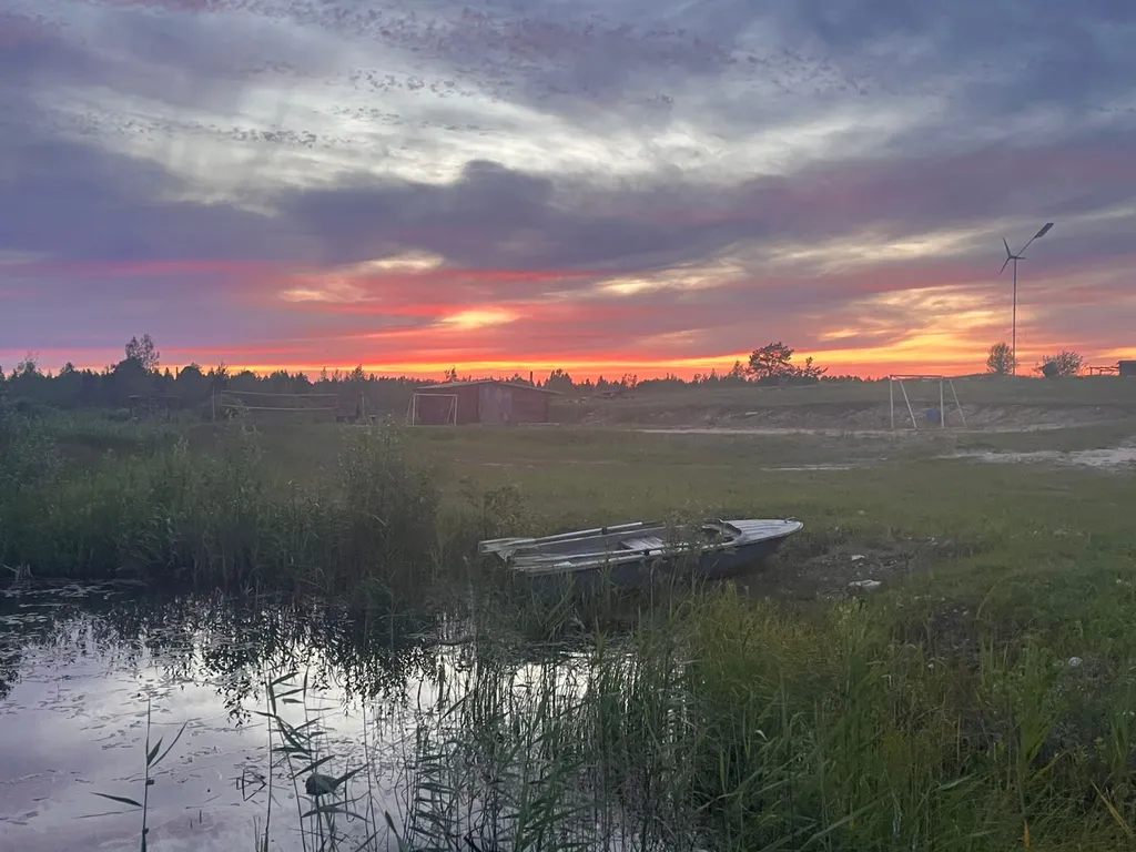 Комфортабельный дом на колесах Festival Super на берегу озера