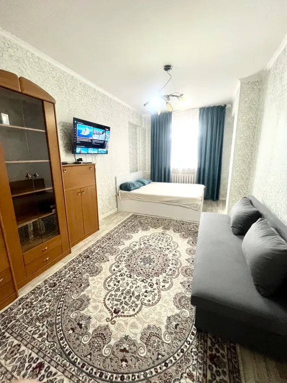 Аккуратная однокомнатная квартира в Астане — аренда посуточно в Астана (Нур-Султан)