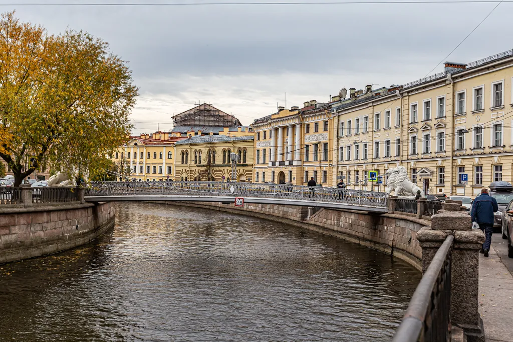 Квартира Квартира с балконом у Львиного мостика — Санкт-Петербург