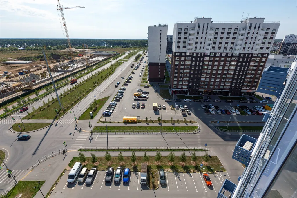 Квартира Квартира B R I L L I A N T 84 | В объятиях лесного пейзажа | 12 этаж — Тюмень