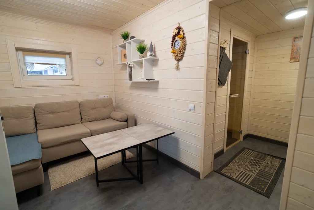 Уютный домик на берегу Ладожского озера с сауной и баней