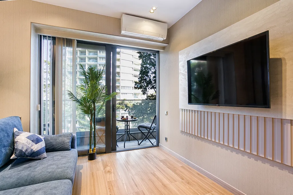 Квартира с террасой в Приморском парке с видом на лес и море