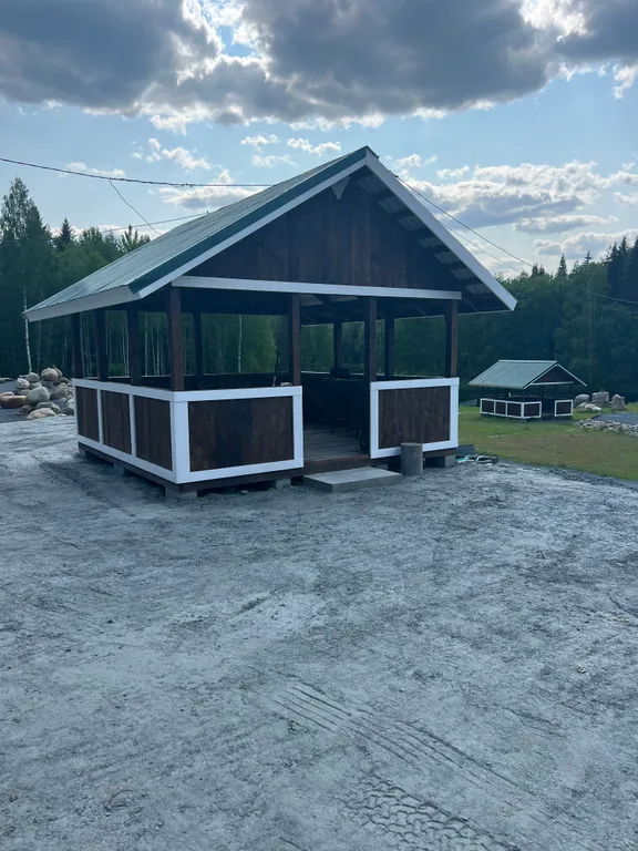 Дом у реки с сауной