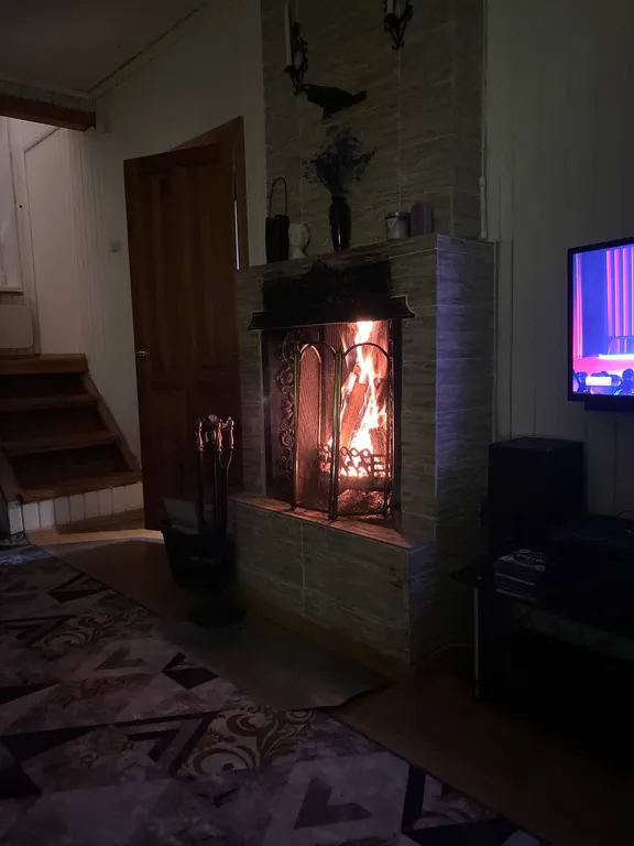 Дом с баней на берегу озера