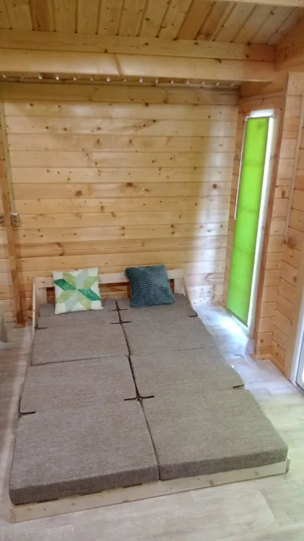 Семейный эко домик из дерева