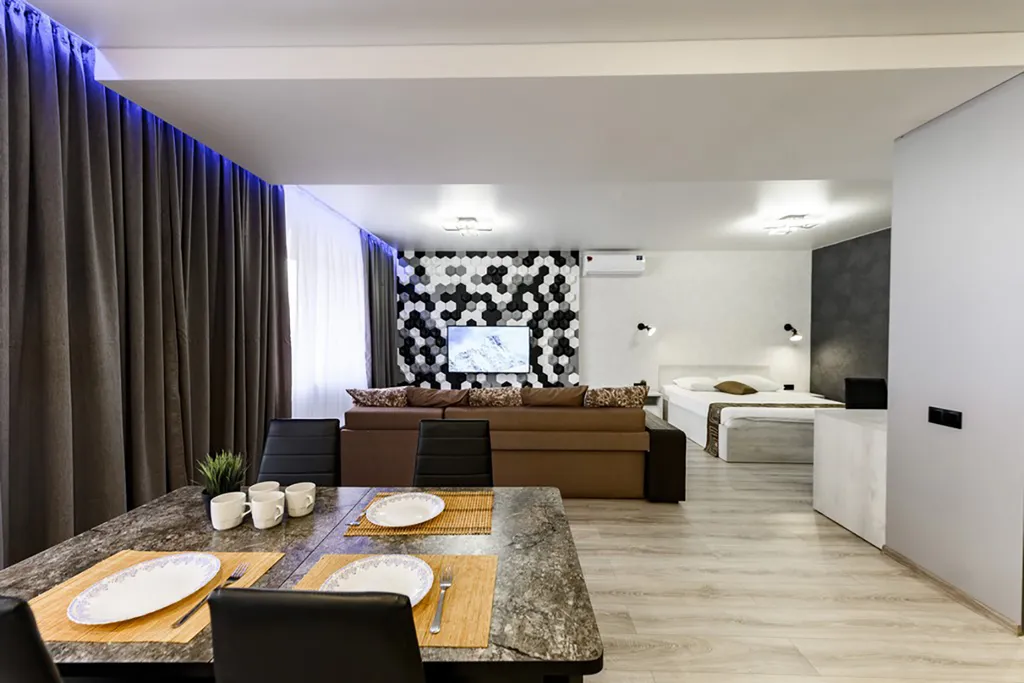 1-комнатная квартира рядом с центром настольного тенниса