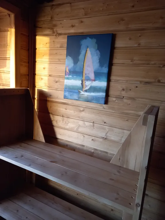 Коттедж Мини-коттедж 18м2 в стиле эко для двоих — Евпатория