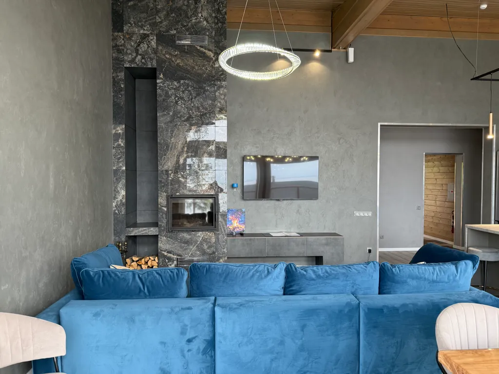 Paradise: Дом с тремя спальнями и сауной на озере