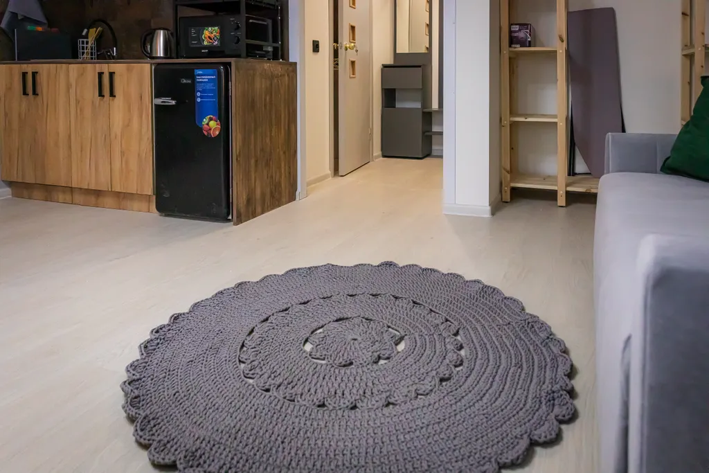 Уютная студия с видом на сосны