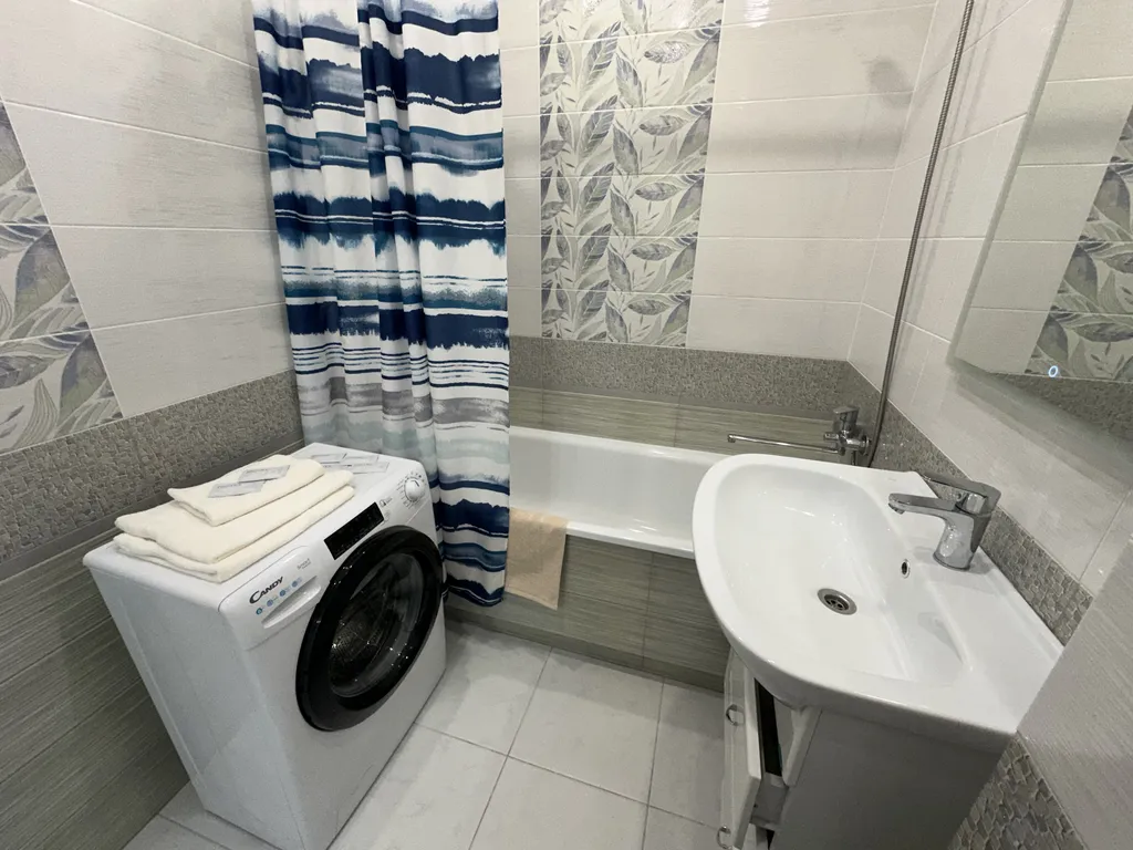 Светлая квартира рядом с аквапарком