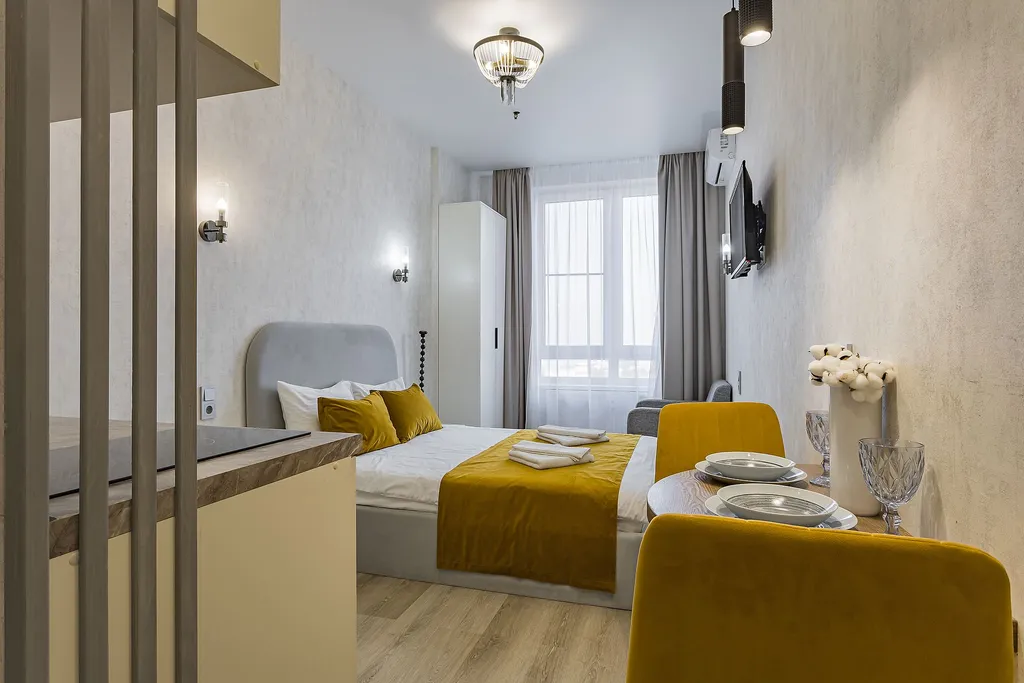 Квартира Квартира Уютный апартамент в Tower plaza — Нижний Новгород