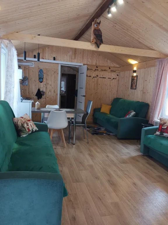 Дом 40m2 — чан, сауна, вместимость до 6 человек