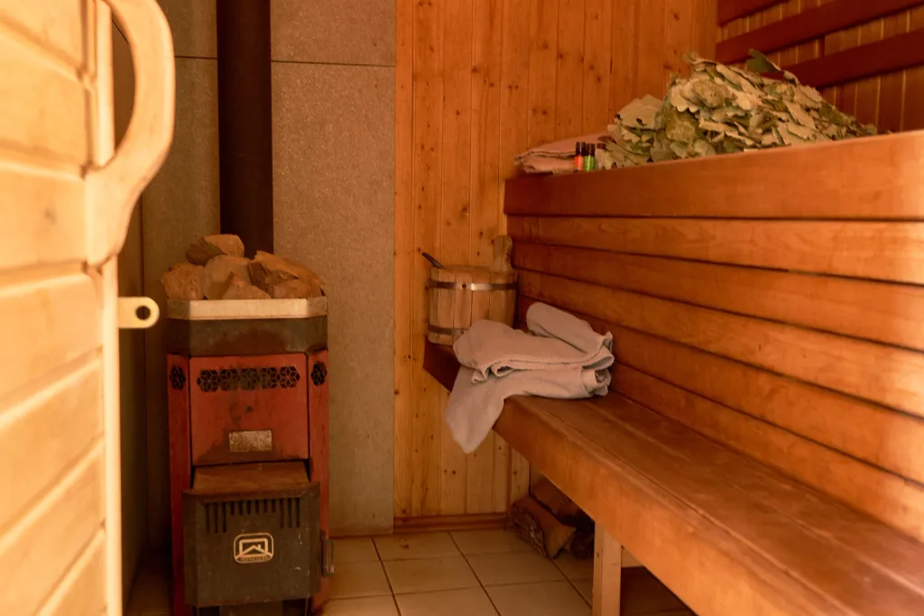 Сканди домик с баней