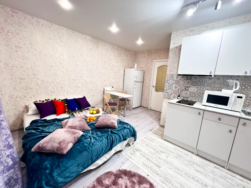 Нежная квартира-студия