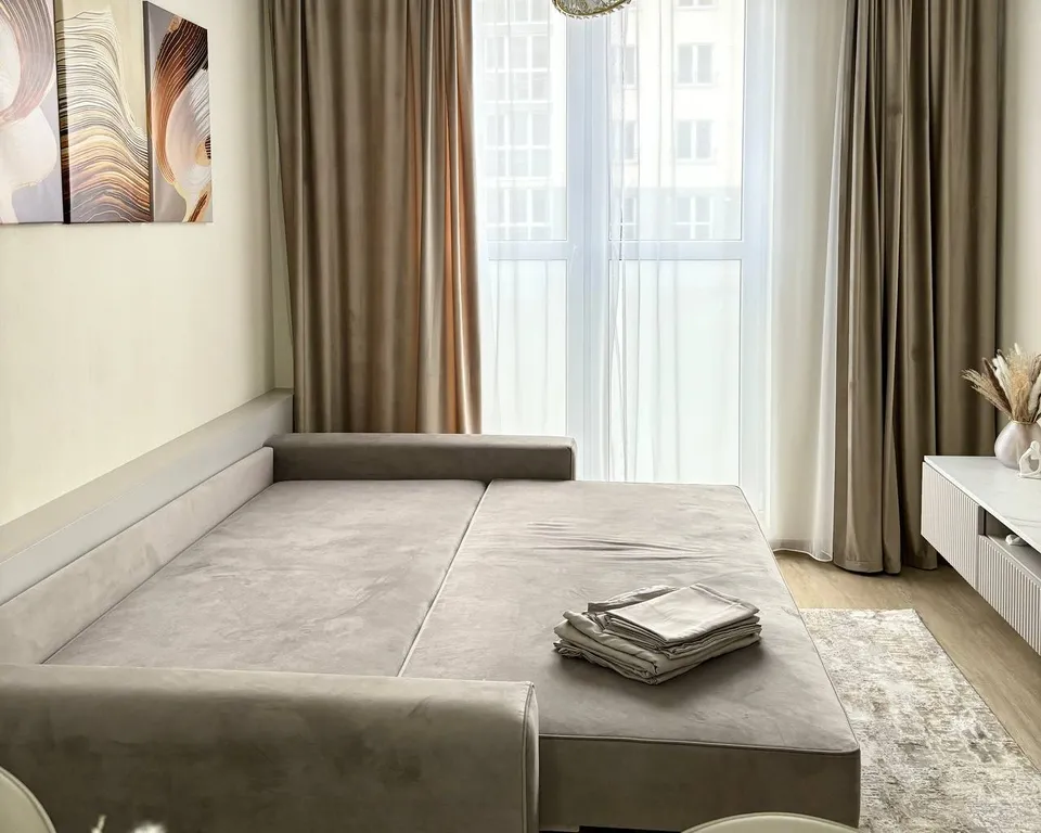 Уютная квартира с отдельной спальней на западном пляже Зеленоградска