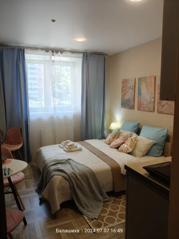 Квартира Уютная студия Магия Рассвета — аренда посуточно в Балашиха