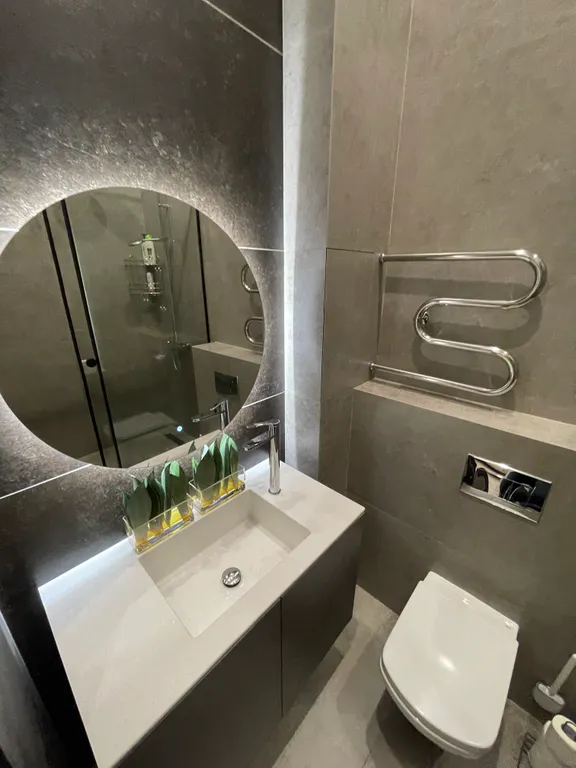 Квартира-пентхаус с высокими потолками