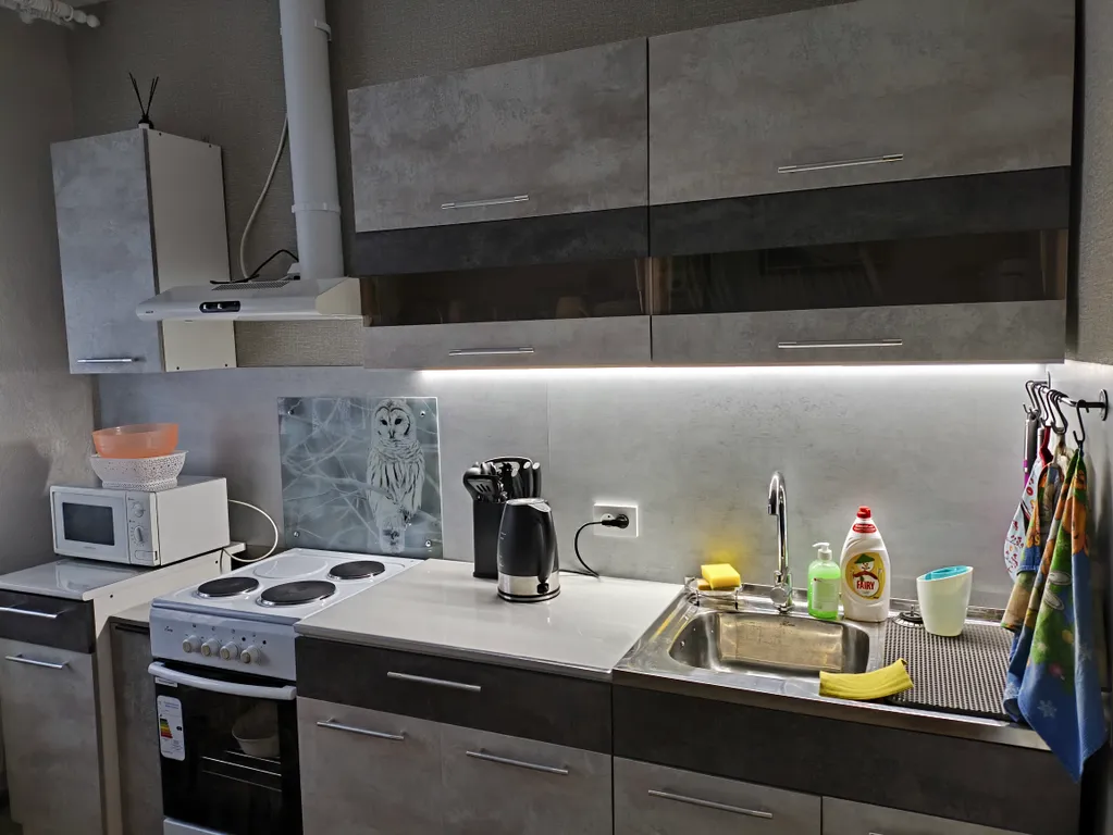 Уютная квартира с домашним простым интерьером