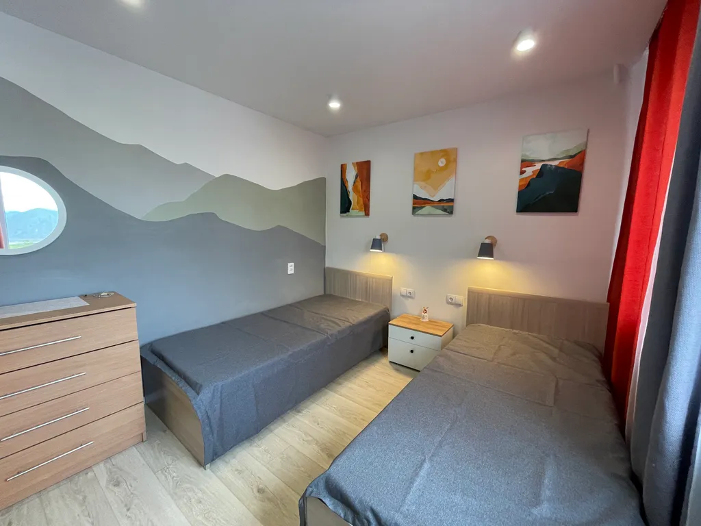 Уютная квартира с видом на горы