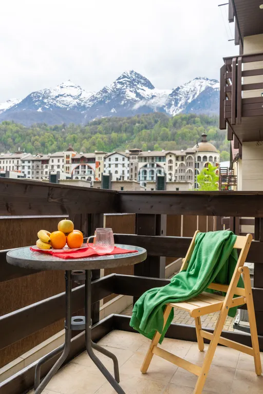 Квартира Просторная студия с балконом и видом на горы — аренда посуточно в Эсто-Садок