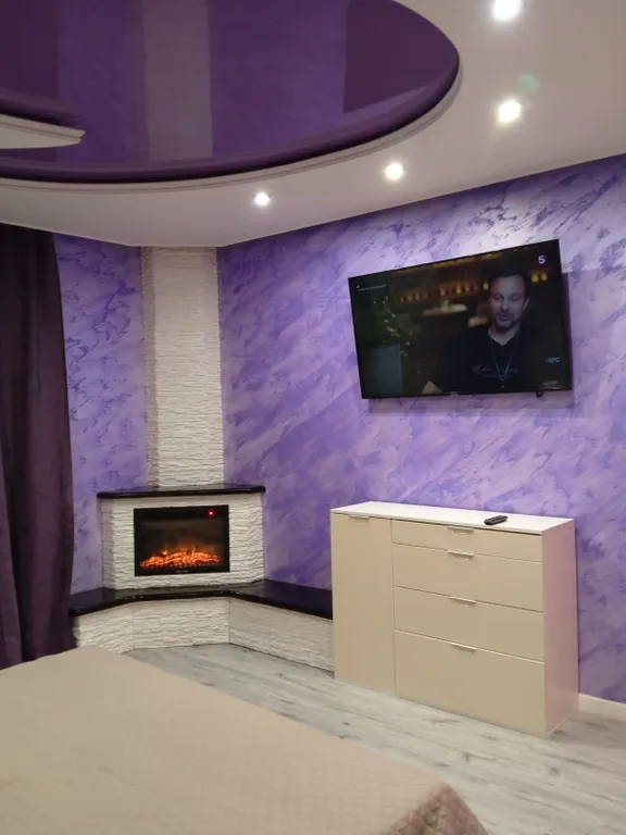 Уютная стильная студия с дизайнерским ремонтом