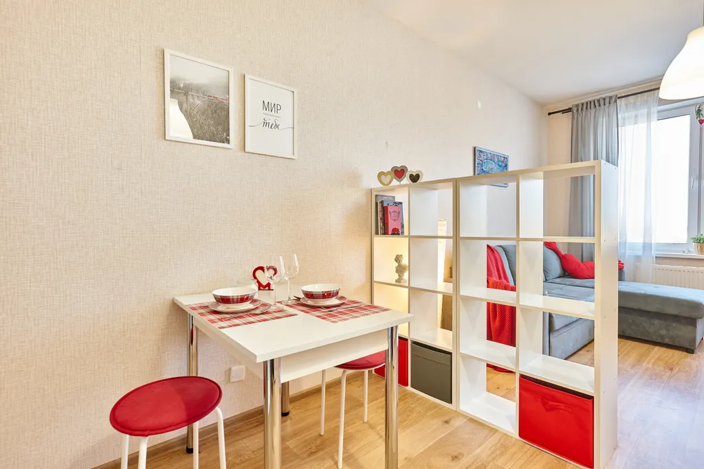 Романтика- евро-двушка с прекрасным видом в центре города