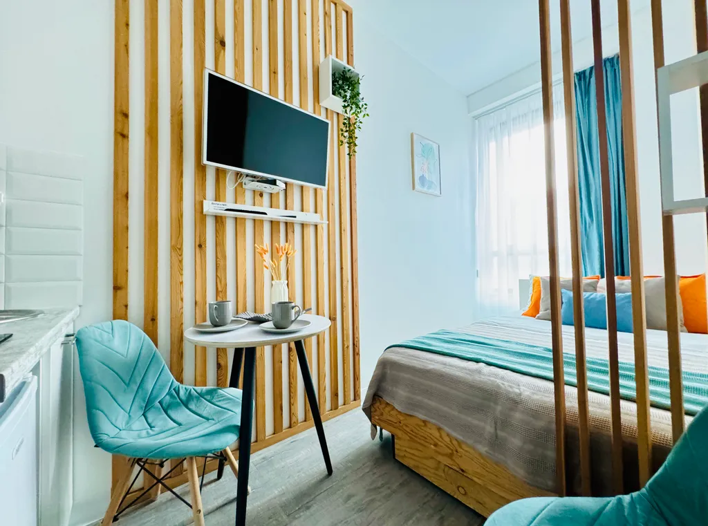 Квартира Квартира Уютная smart-студия Мята — Москва