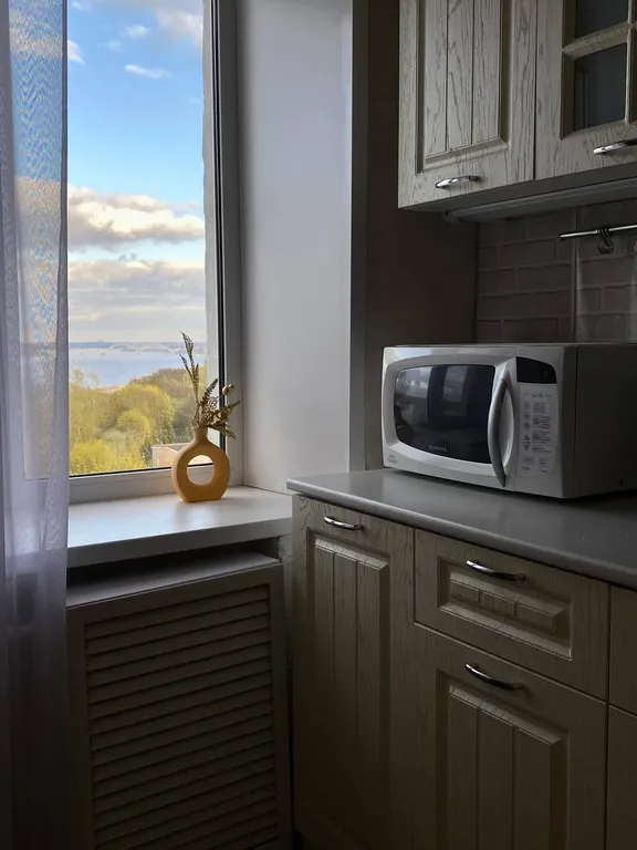 Трёхкомнатная квартира с видом на р. Волгу