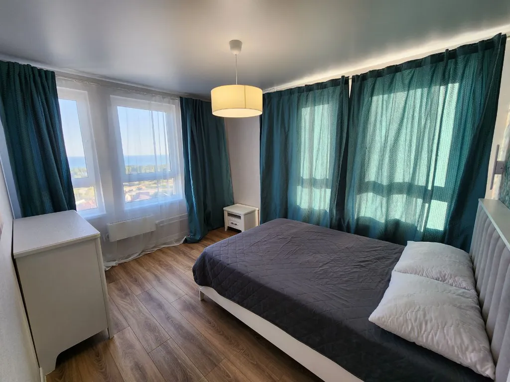 2-комнатная квартира с видом на море в 5-и минутах от пляжа