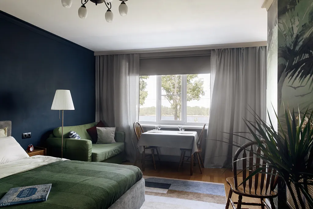 Квартира Квартира Студия на набережной с видом на реку — Ярославль